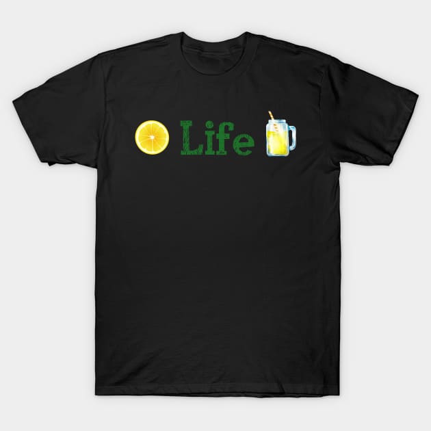 When Life gives Lemon make good Lemonade and Enjoy its taste to the bottom up.See something positive in current situation and use that in your favour. Turn challenges in funny cute moments T-Shirt by Olloway